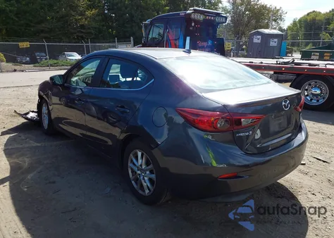 2016 Mazda Mazda3 I Touring из США, поврежденный, VIN 3MZBM1W7XGM265276